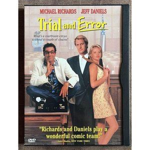 Trial and Error (DVD, 1999) - Michael Richards, Jeff Daniels